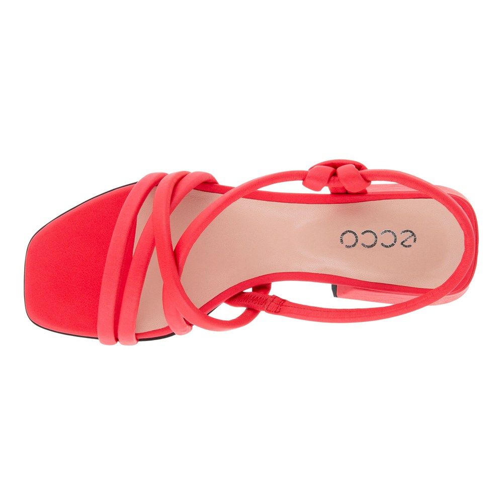 Sandalias Mujer - ECCO Elevate Squared - Rojos - TWI417820